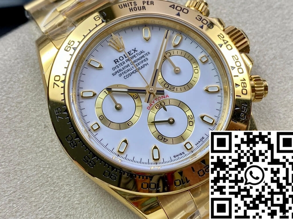 Rolex White Gold M116508-0001 Yellow Factory Daytona Dial BT 1207